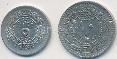 Törökország 1910-1915. 5p Ni + 10p Ni T:2,2-
Turkey 1910-1915. 5 Para Ni + 10 Para Ni C:XF,VF