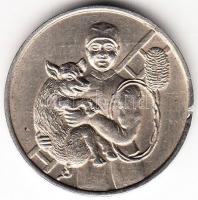 1938. "Szerencsét hozok" fém szerencsepénz T:2 ph