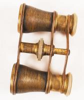 Lematre színházi látcső, jelzett, közepes állapotban, 5,5×9 cm