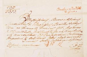 1804 Helytartótanácsi leirat József nádor (1776-1847), Darvas Ferenc (1740–1810) költő, al...