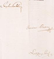 1799 Helytartótanácsi leirat József nádor (1776-1847), Darvas Ferenc (1740–1810) költő, al...