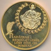 Bognár György (1944-) 1989. "1956-1989 Magyar Köztársaság" aranyozott emlékérem dísztokban...