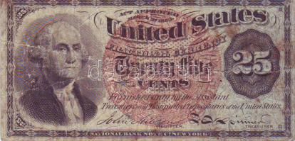 USA 1863. 25c T:III