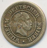 Német Birodalom DN II. Vilmos német császár játékpénz (1,6g/18mm) T:2 Germany - Empire ND Wilhelm II, German Emperor toy coin (1,6g/18mm) C:XF