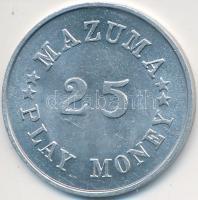 Amerikai Egyesült Államok DN "George Dewey / Mazuma 25" Al játékpénz T:2
USA ND "Geor...