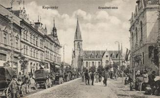 Kaposvár, Erzsébet utca, Nagyboldogasszony-székesegyház (EB)