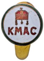 Berán Nándor, Budapest (1889-1965) ~1930. "Királyi Magyar Automobil Club" zománcozott gomblyuk jelvény (13mm/1.9g) T:2 Hungary ~1930. "Royal Hungarian Automobile Club" enamelled button-badge. Sign: Nándor Berán (13mm/1.9g) C:XF