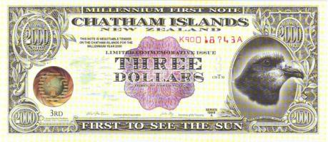 Új-Zéland/Chatham Island 2000. 3$ T:I