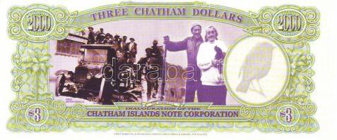 Új-Zéland/Chatham Island 2000. 3$ T:I