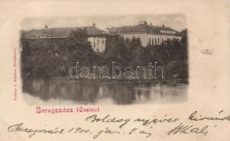 1900 Beregszász, Berehove; kaszinó, Farkas J. kiadása / casino (EK)