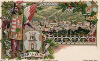 Pécs, Baranya megye, Athenaeum Rt., litho s: Zich