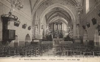 Saint-Marcellin (Isere) LEglise / church interior