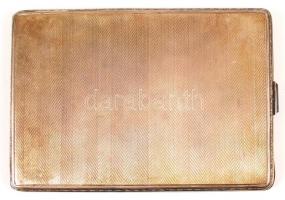 cca 1900 Ezüst cigarettatárca / Silver cigarette holder 142 g