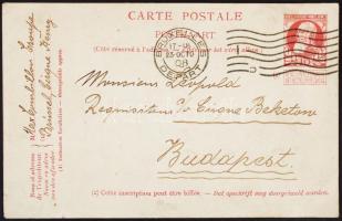 1908 Budapest, Városliget a Beketow cirkusz fellépésére plakátot ragasztó artista, Házi készítésű ké...