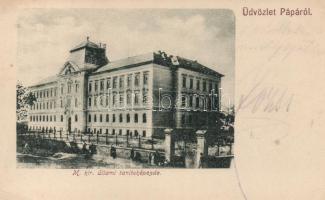 Pápa, Állami tanítóképezde