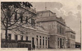 Pápa, Vasútállomás; Hajnóczky Árpád kiadása (EK)