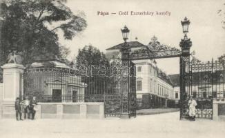 Pápa, Gróf Eszterházy-kastély; Kis Tivadar kiadása