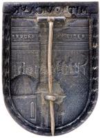 Osztrák-Magyar Monarchia ~1915. "Szávaszentdemeter" cink balkáni front sapkajelvény. Szign...