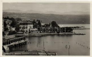 Abbazia, Bagno Savoia, Caffe Principe Umberto / spa, cafe