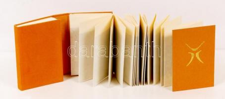 A honfoglalás. Minikönyv, kereskedelmi forgalomba nem került, szép melléklettel. Kiadói aranyozott b...