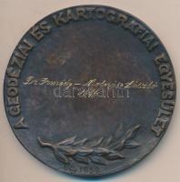 Ugray György (1908-1971) 1958. "A Geodéziai és Kartográfiai Egyesület / Lázár Deák" Br eml...