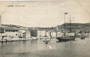Cassis, port, ship