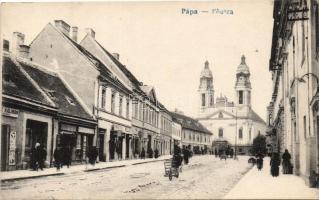 Pápa, Fő utca, Hajnóczy Árpád kereskedése