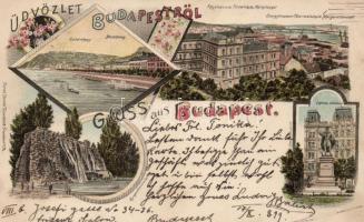 1899 Budapest, litho
