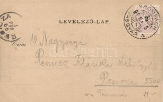 1899 Ruttka, vasútállomás / railway station