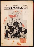 UPOSZ Az Undok Pofák Szövetségé­nek tra­di- és am­bi­cio­nális köz­lönye. 
XI. évf. 10.-11...