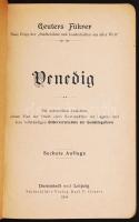1904 Geuters Führer Venedig 6te Auflage sok illusztrációval, kissé szakadt térképpel / with many ill...