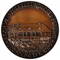 Tóth Sándor (1933-) 1990. "A haza minden előtt / 200 éve született Kölcsey Ferenc - Sződemeter ...