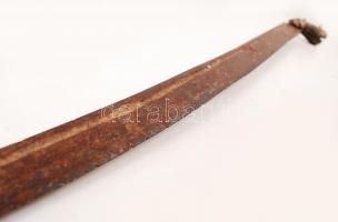 Antik kard, jelzés nélkül, viseltes állapotban, h:87 cm