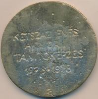 1978. "Kétszáz éves a győri tanítóképzés" Br emlékplakett. Szign.: FR (80mm) T:2-