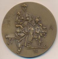 Kiss Nagy András (1930-1997) DN "Semmelweis Ignác" Br emlékérem (60mm) T:1 ÁPV plasztiktok...