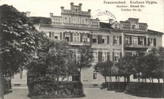 Frantiskovy Lazne, Franzensbad; Kurhaus Huygea / spa