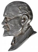 DN Lenin fém plakett (111x95mm) T:2 ND Lenin metal plaque (111x95mm) C:XF