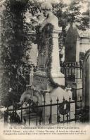 Paris, Pere Lachaise Cemetery, tomb of Heine
