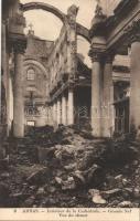Arras, interior of the destroyed cathedral
