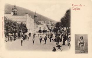 Trencsénteplitz mit jüd. Bad