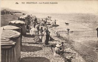 Deauville, beach