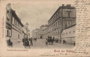 1899 Brno, Brünn; Landes-Krankenanstalt / hospital (EK)