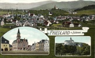 Frydlant, Friedland, castle, town hall