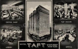 New York, Hotel Taft, Coffee shop, Lobby, Grill, Tap room, interior