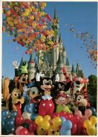 40 db MODERN külföldi városképes lap, benne több angol városképes lap és egy Disney lap / 40 modern ...