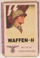Cca 1944 3 db Wafen-SS gyufásdoboz, jó állapotban