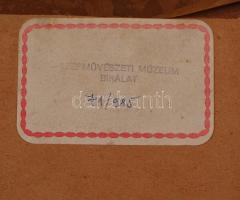 Marc Chagall (1887-1985): L' homme et masque. Litográfia, papír, jelzés nélkül, hátán bírálati ...