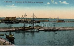 Trieste, Stazione di S. Andrea e Lanterna / ports, ships