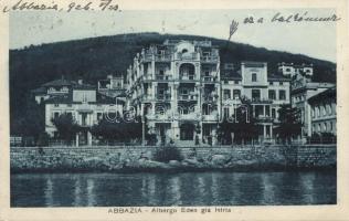 Abbazia, Albergo Eden gia Istria / hotel (EK)