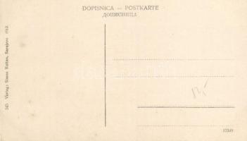 25 db régi képeslap, BOSNYÁK NÉPVISELET, köztük sok érdekesség / 25 pre-1945 Bosnian folklore postca...